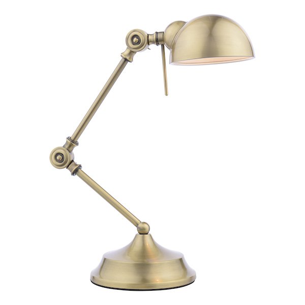 RANGER TABLE TASK LAMP ANTIQUE BRASS